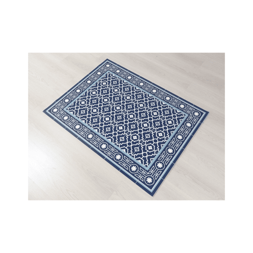 Tapete hidráulico de vinil Azul 60x150cm MAROC