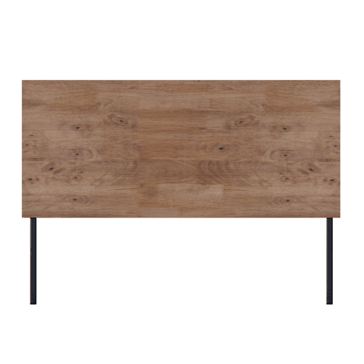 Cabeceira de cama individual industrial Carvalho boreal - Preto 100 x 125 x 3,5 cm