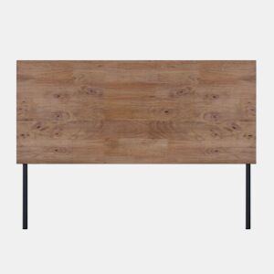 Cabeceira de cama individual industrial Carvalho boreal - Preto 100 x 125 x 3,5 cm