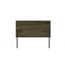Cabeceira de cama individual industrial Carvalho boreal - Preto 100 x 125 x 3,5 cm