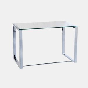 Secretária Benetto Metal cromado 100 x 72 x 50cm cm