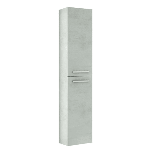 Casa de banho coluna cimento Athena 2 portas Cimento 30 x 150 x 25cm cm