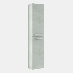 Casa de banho coluna cimento Athena 2 portas Cimento 30 x 150 x 25cm cm