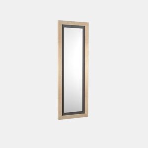 Espelho de parede Lara, duehome, Cambria - Grafito (ancho), 60 cm