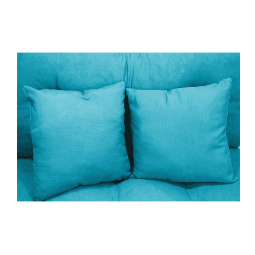 Acomoda Textil - Almofadas para Sofá Palete. Conjunto 4 Peças para Palete, Assento 120x80 cm + Encosto + 2 Almofadas. Confortável e elegante para interior e exterior. NÃO INCLUI PALETES (Azul) Acomoda Textil - Almofadas para Sofá Palete. Conjunto 4 Peças para Palete, Assento 120x80 cm + Encosto + 2 Almofadas. Confortável e elegante para interior e exterior. NÃO INCLUI PALETES (Azul)