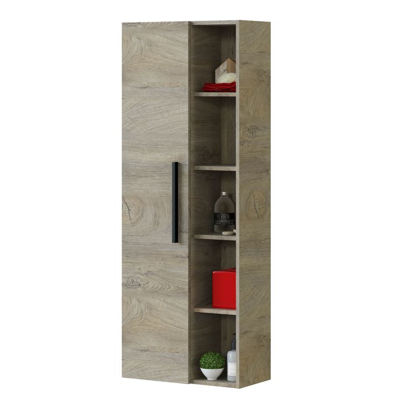 Columna de baño athena roble alaska 51 x 135 x 25 cm
