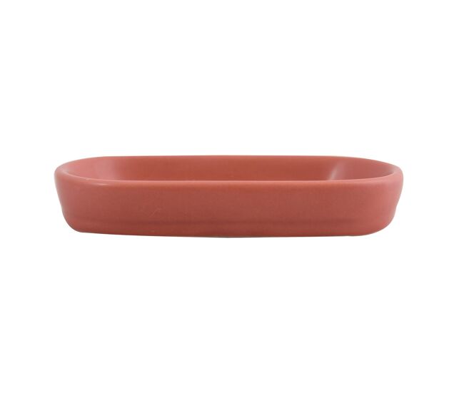 Soporte de jabon de ceramica maonie terracotta