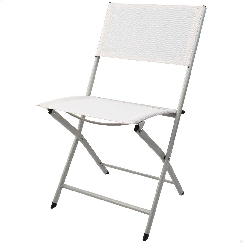 Silla plegable jardín tejido reforzado Aktive
