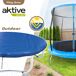 Funda colchoneta elástica con protección UV y waterproof Aktive Funda colchoneta elástica con protección UV y waterproof Aktive Azul