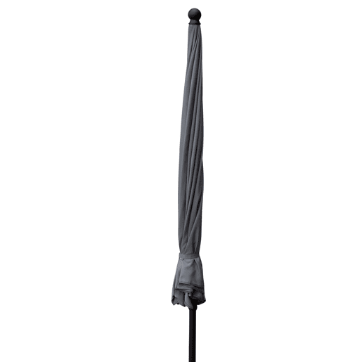 Guarda-sol para jardim proteção uv 240 cm cor cinza Aktive Garden Guarda-sol para jardim proteção uv 240 cm cor cinza Aktive Garden