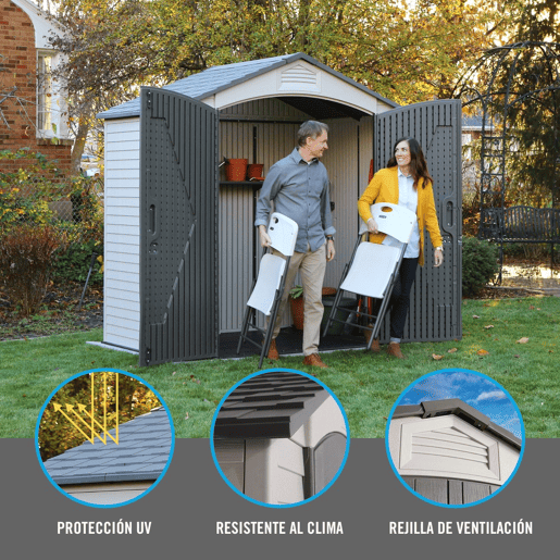 Abrigo jardim super resistente Lifetime uv100 Abrigo jardim super resistente Lifetime uv100