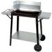 Barbacoa carbón portátil con parrilla 4 alturas Aktive Barbacoa carbón portátil con parrilla 4 alturas Aktive Negro