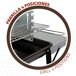 Barbacoa carbón portátil con parrilla 4 alturas Aktive Barbacoa carbón portátil con parrilla 4 alturas Aktive Negro