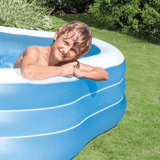 Piscina insuflável INTEX quadrada 229x229x56 cm - 1.215 litros
