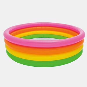 Piscina insuflável INTEX 4 aros coloridos 168x46 cm - 617 l