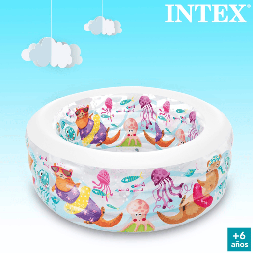 Piscina insuflável INTEX aquário 152x56 cm - 318 l