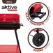 Barbacoa carbón portátil para 4 niveles Aktive Barbacoa carbón portátil para 4 niveles Aktive Rojo
