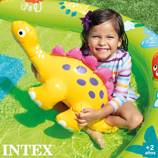 Chuveiro e Slide Dinosaur Play Center INTEX