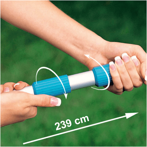 Kit de manutenção intex com cabo telescópico 239 cm
