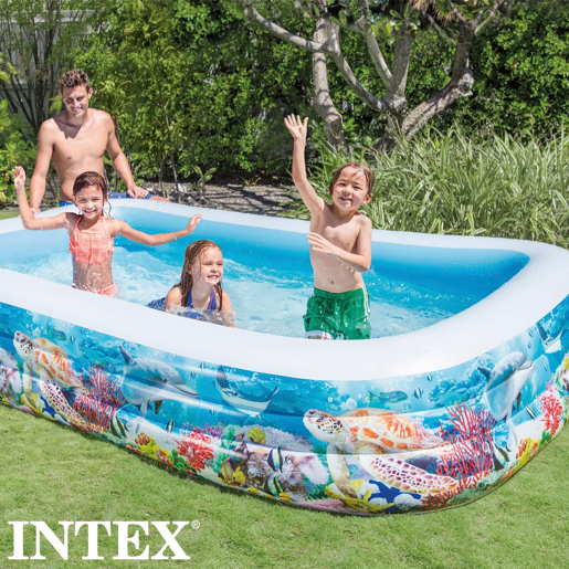 Piscina insuflável INTEX tropical 305x183x56 cm - 999 litros
