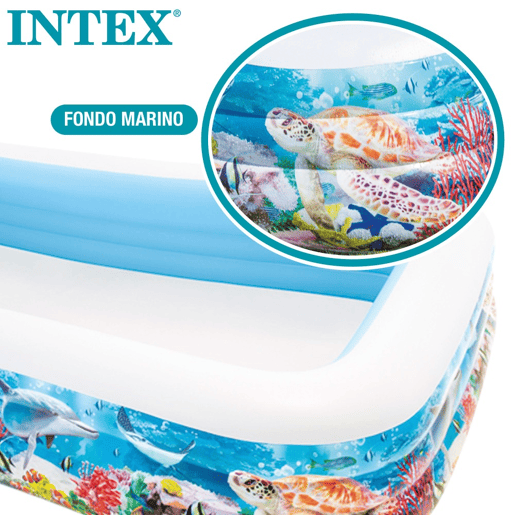 Piscina insuflável INTEX tropical 305x183x56 cm - 999 litros