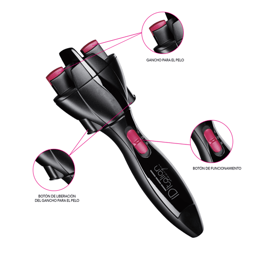 Ferro de frisar Pro-Twist Ferro de frisar Pro-Twist