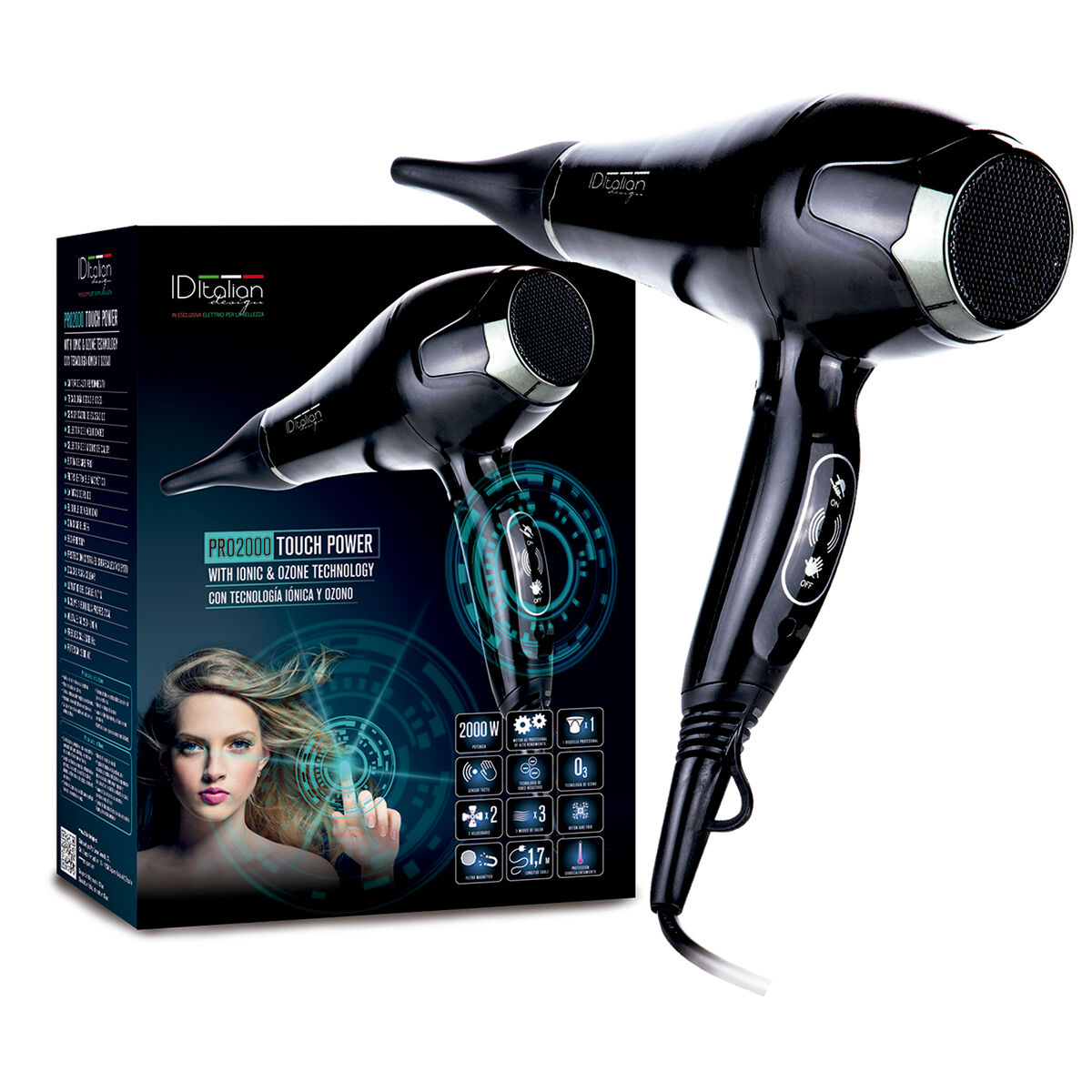 Pro 2000 Touch  Power  Hair Dryer
