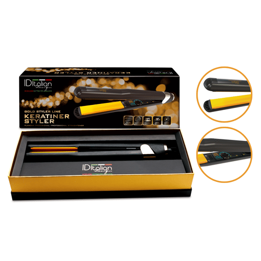 Gold Styler Keratiner Modelador Ferro de Prancha