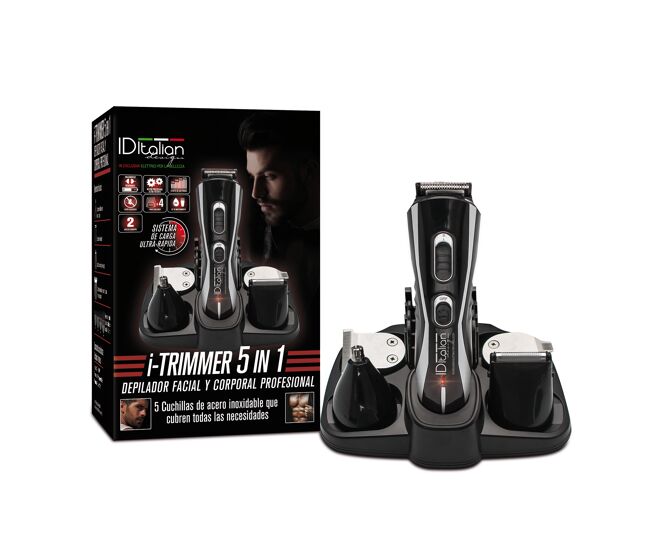 Depilador facial y corporal trimmer 5 in 1