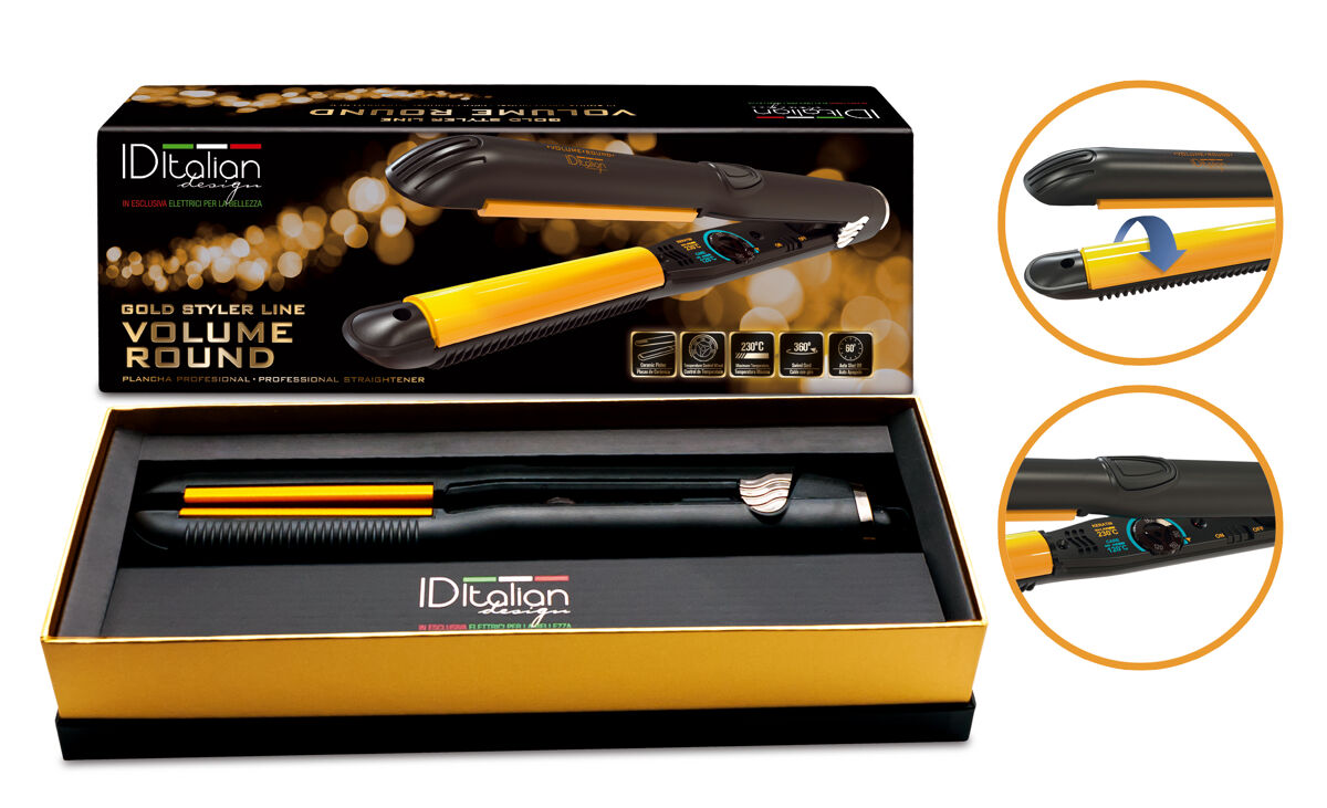 Plancha gold styler volume round
