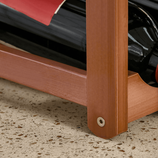 HOMCOM Suporte para 16 Garrafas de Bambu Prateleira para Garrafas de Vinho de 4 Níveis para Cozinha Sala de Jantar Bar Carga Máxima 75kg 43x23,5x38cm Marrom