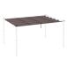 Cubierta para Pérgola Tela Poliéster Outsunny 350x260 Cubierta para Pérgola Tela Poliéster Outsunny 350x260 Crudo