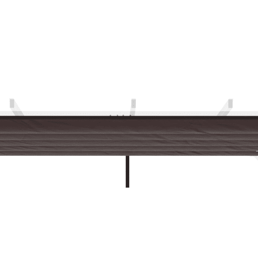 Cobertura de pérgola Outsunny 2,5x2,55 m Telhado de substituição retráctil para guarda-sol Cobertura de tecido para gazebo de jardim com 10 orifícios de drenagem Castanho Cobertura de pérgola Outsunny 2,5x2,55 m Telhado de substituição retráctil para guarda-sol Cobertura de tecido para gazebo de jardim com 10 orifícios de drenagem Castanho