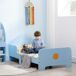 Cama para Niño MDF, Tablero Multicapa ZONEKIZ Cama para Niño MDF, Tablero Multicapa ZONEKIZ Azul