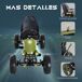 Go-Kart a Pedale Metal, Plástico HOMCOM Go-Kart a Pedale Metal, Plástico HOMCOM Verde