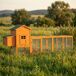 Gallinero de Madera Madera de abeto, Metal PawHut Gallinero de Madera Madera de abeto, Metal PawHut Naranja
