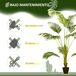 Planta Artificial PEVA, PE, PP, Cemento Planta Artificial PEVA, PE, PP, Cemento Verde