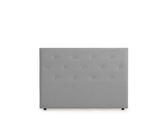 Cabecero tapizado victoria polipiel 130x115x12 cm - moonia