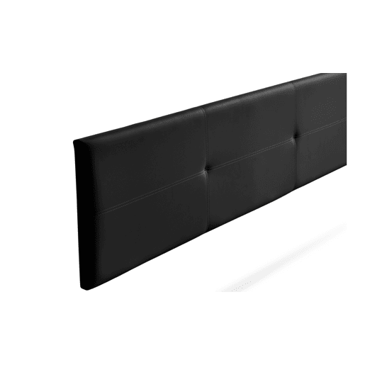 Cabeceira Estofada ALMA Pele Sintética 130x50x5 cm - Moonia