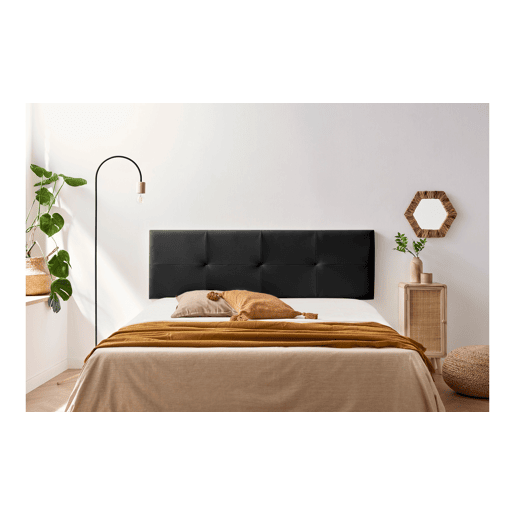 Cabeceira Estofada ALTEA Pele Sintética 115x50x5 cm - Moonia