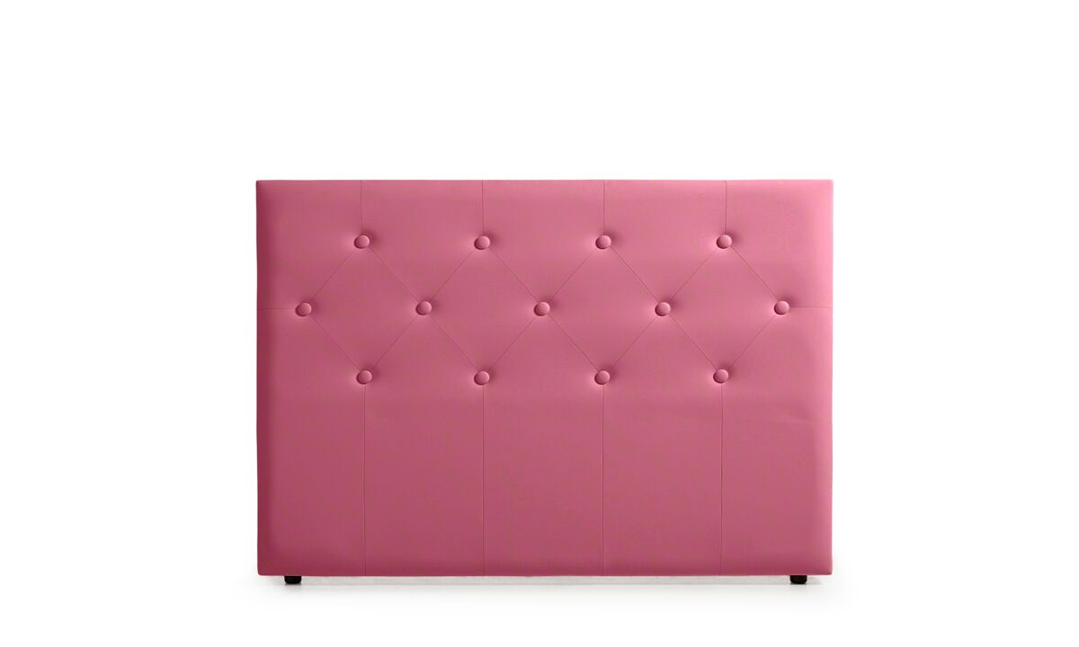 Cabecero Tapizado VICTORIA Polipiel 190 Rosa