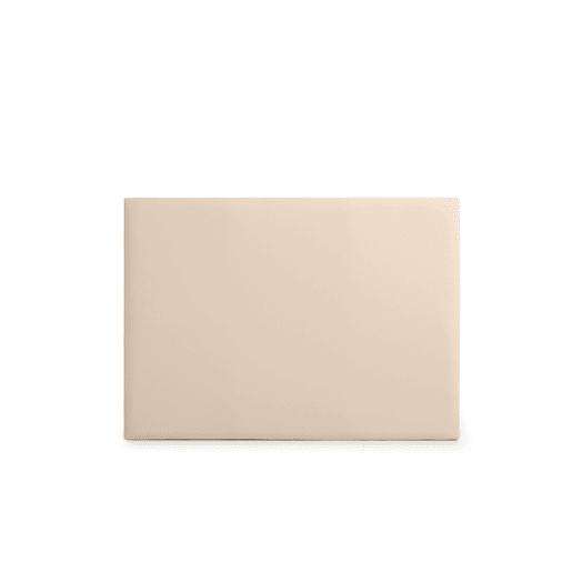 Cabeceira Estofada NEUS Pele Sintética 100x120x5 cm - BEGE - Moonia