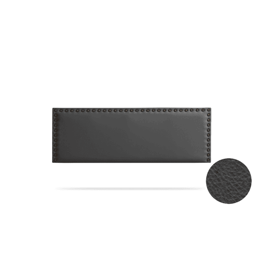 Cabeceira Estofada MODENA Pele Sintética 115x55x8 cm - Moonia