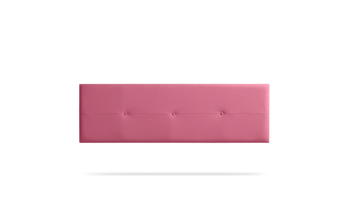Cabecero Tapizado NAPOLI Polipiel 160 Rosa