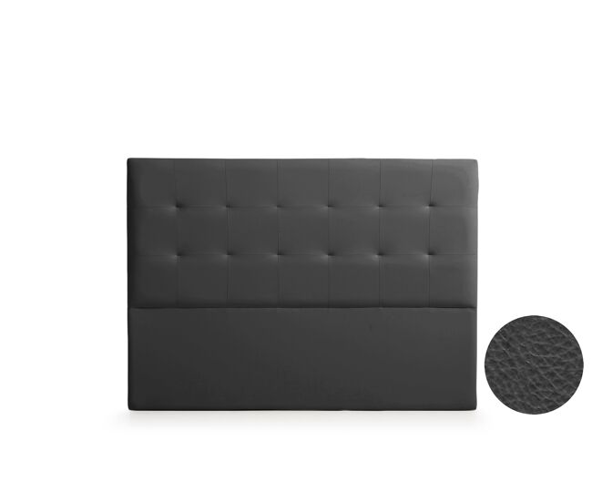 Cabecero tapizado atenea polipiel 210x120x8 cm - moonia