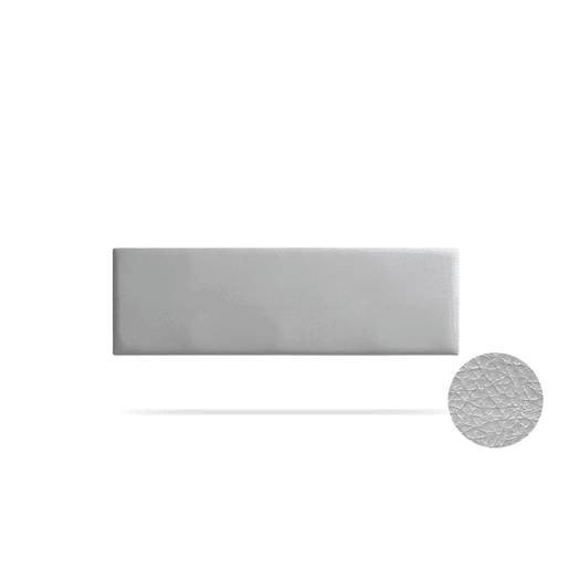 Cabeceira Estofada NOVA Pele Sintética 130x50x5 cm - Moonia