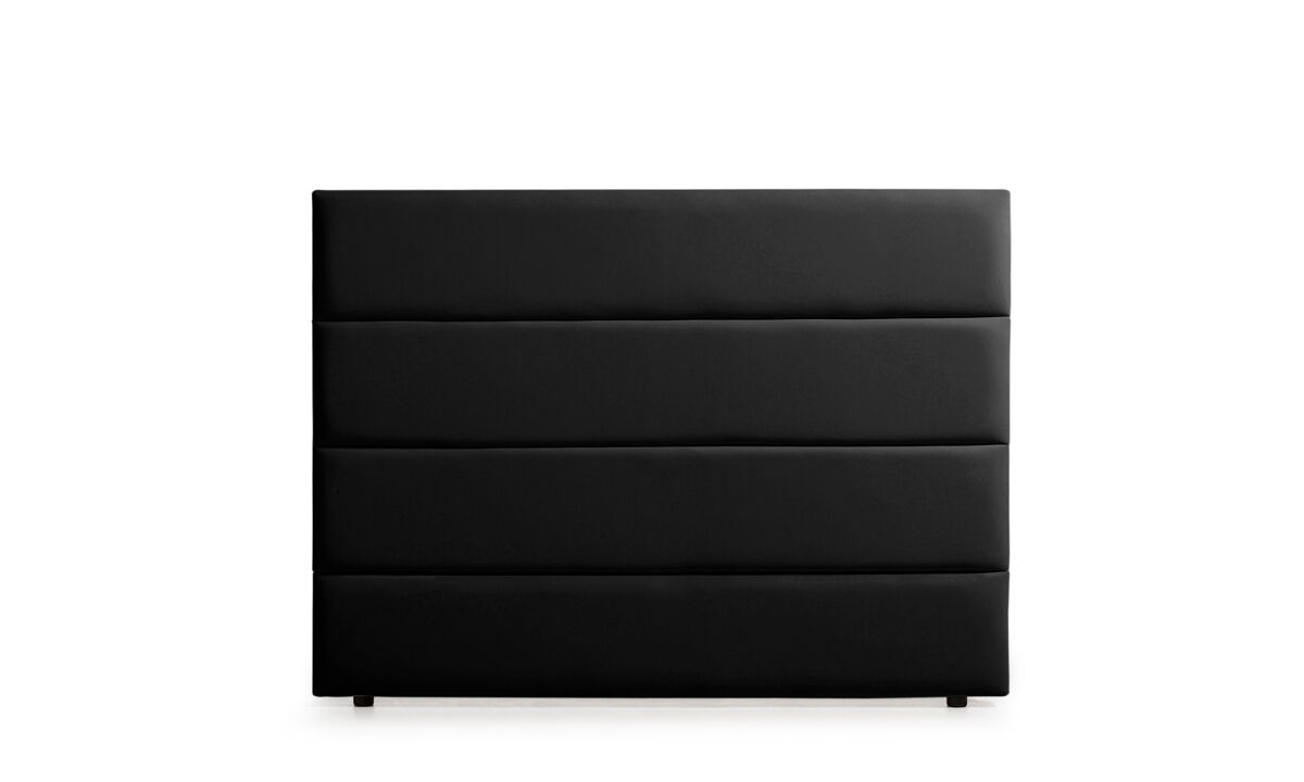 Cabecero Tapizado GENOVA Polipiel 220 Negro