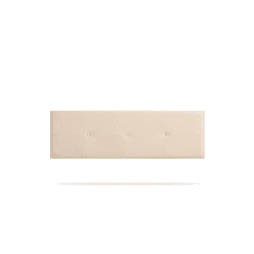 Cabeceira Estofada NAPOLI Pele Sintética 130x50x5 cm - Moonia