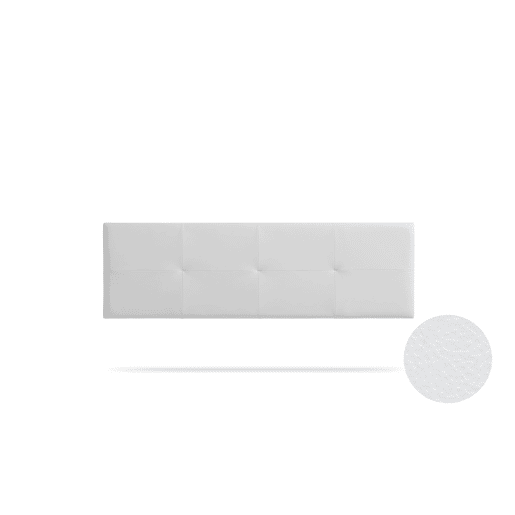 Cabeceira Estofada ALTEA Pele Sintética 130x50x5 cm - Moonia