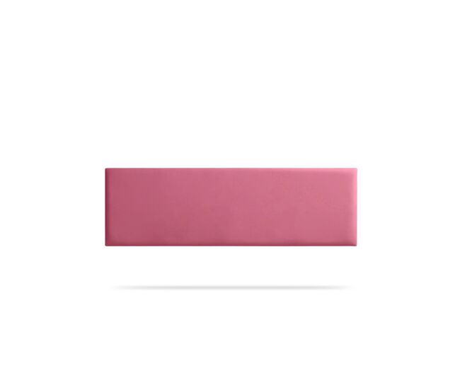 Cabecero tapizado nova polipiel 160x50x5 cm - rosa - moonia